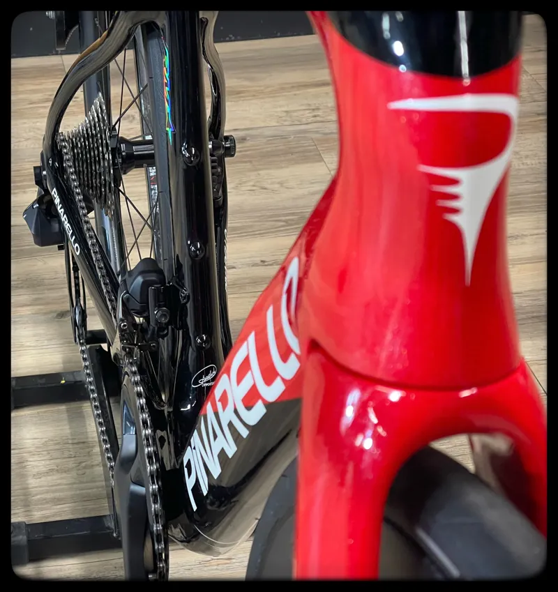 Pinarello F7 53 cm Ultegra Di2 Disc Red 2023-3